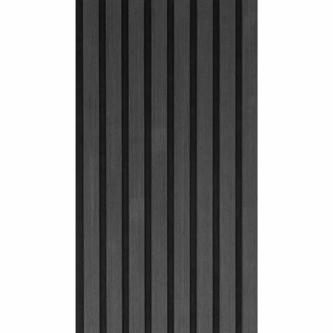 Trepanel® Noir Black Acoustic Wood Wall Panels