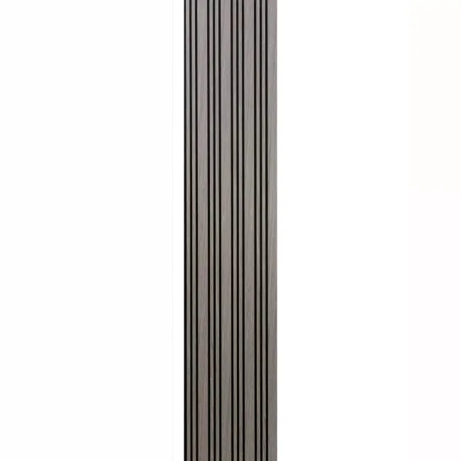 Trepanel Design® Silver on Dark Grey Felt Multi-Width Acoustic Wall Panels