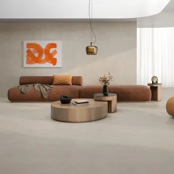 Hook Cream Concrete Effect XL Matt Porcelain Tile 160x160cm