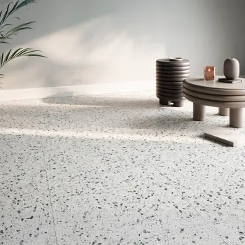 Nadine Natural Terrazzo Matt Porcelain Tile 60x60cm