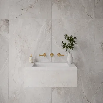 Toscana Perla Stone Effect Matt Porcelain Slab 150x75cm