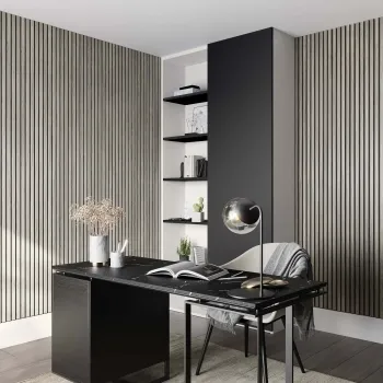 Trepanel® Silver Grey Acoustic Wall Panels