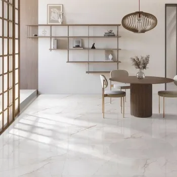 Dahia Gold Marble Large Polished Porcelain Tile 120x60cm