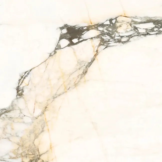 Paonazzo White Marble Effect Italian Large Honed Porcelain Tile 120x120cm