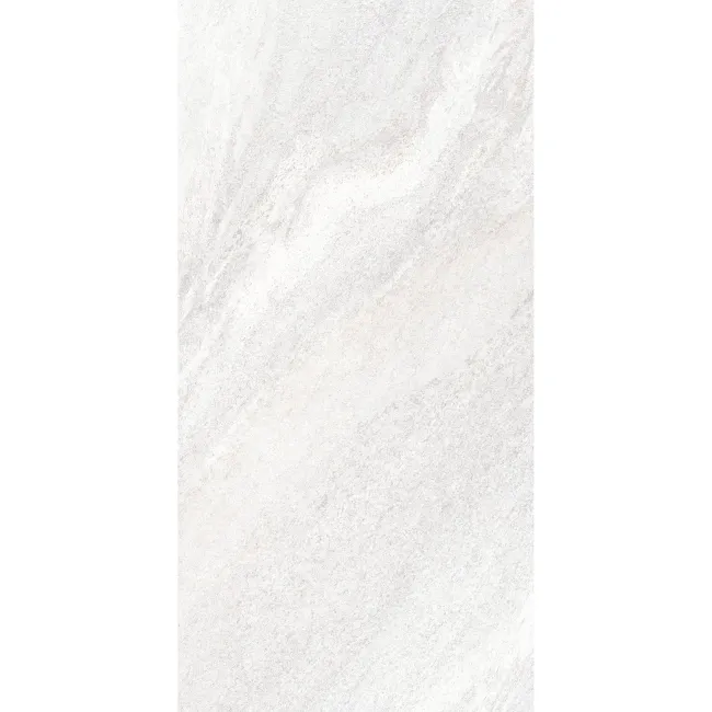 Strond Cloud White Marble Effect Large Matt Porcelain Tile 120x60cm