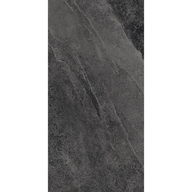 Alpen Graphite Slate Effect Matt Italian Porcelain Tile 60x30cm