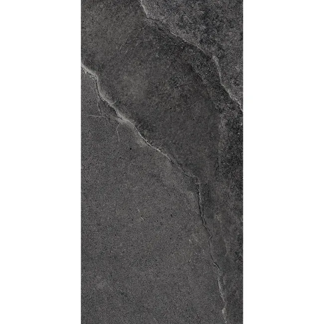 Alpen Graphite Slate Effect Matt Italian Porcelain Tile 60x30cm