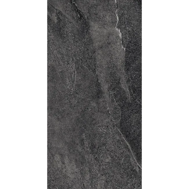 Alpen Graphite Slate Effect Matt Italian Porcelain Tile 60x30cm