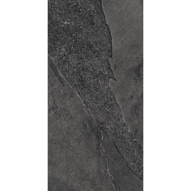 Alpen Graphite Slate Effect Matt Italian Porcelain Tile 60x30cm