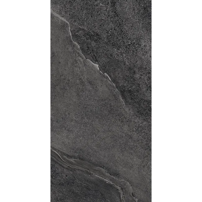Alpen Graphite Slate Effect Matt Italian Porcelain Tile 60x30cm