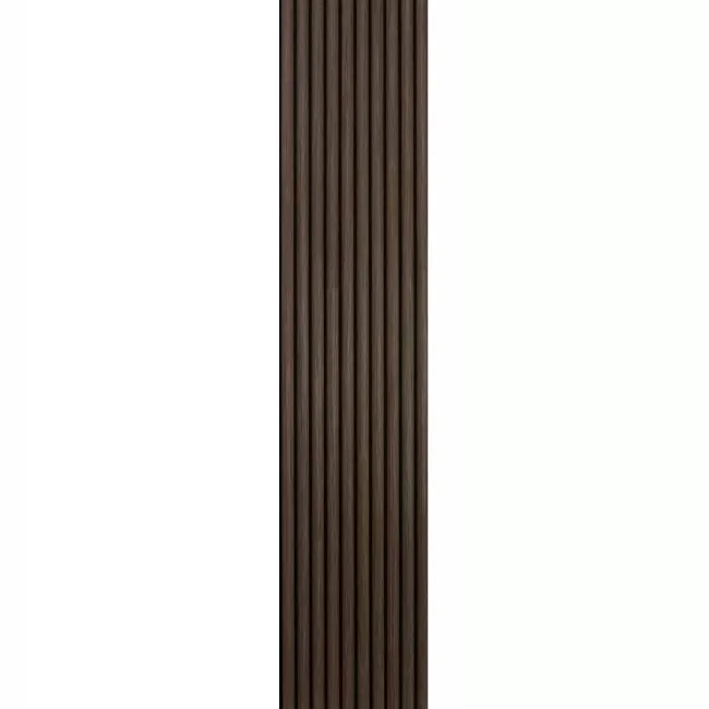 Trepanel Design® Walnut Brown Curve Acoustic Wood Wall Panels
