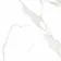 Carrara White Gloss Marble Effect Ceramic Tile 45x45cm