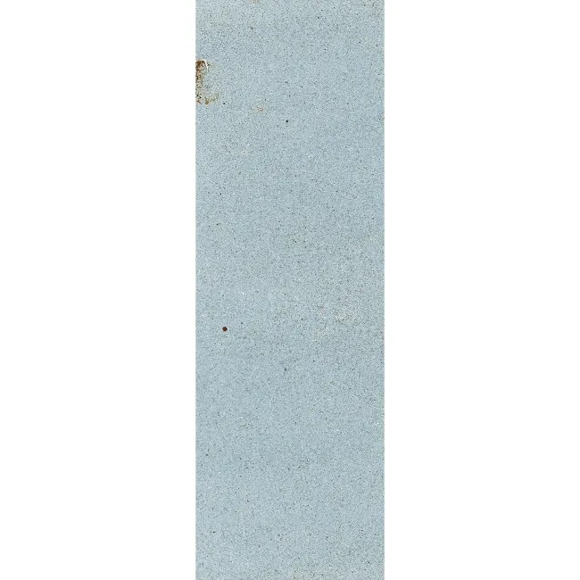 Riad Sky Brick Effect Gloss Ceramic Wall Tile 20x6.5cm