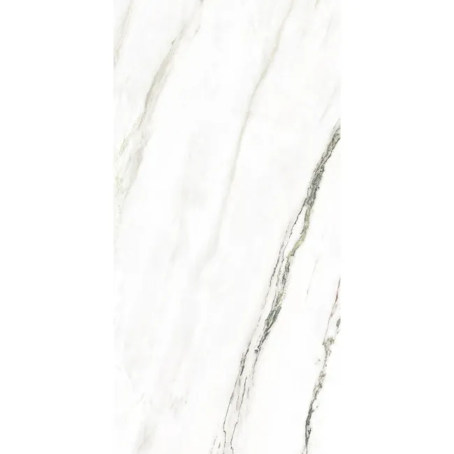 Macha Green Marble Effect Large Matt Porcelain Tile 120x60cm