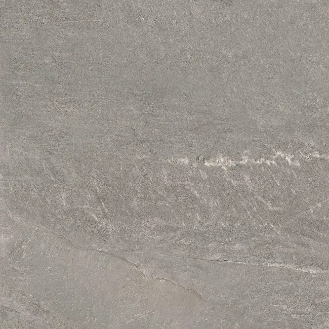 Tampa Grey Stone Effect Matt Porcelain Tile 60.4x60.4cm