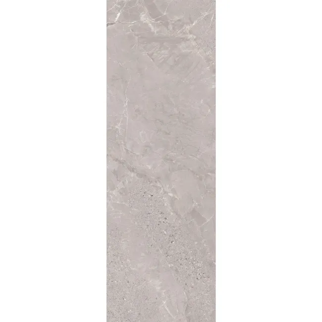 Alchemy Iron Grey Marble Effect Matt Ceramic Wall Tile 100x33.3cm
