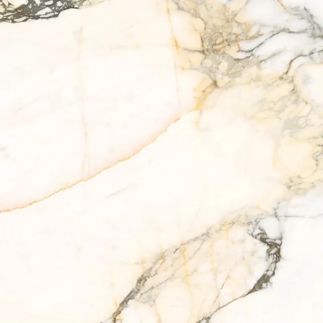 Paonazzo White Marble Effect Italian Large Honed Porcelain Tile 120x120cm