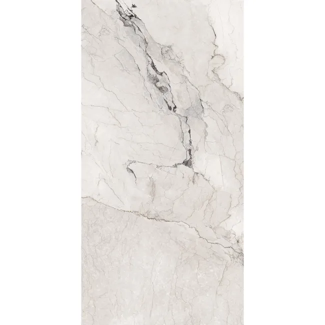 Camouflage White Marble Effect Italian Large Honed Porcelain Tile 120x60cm
