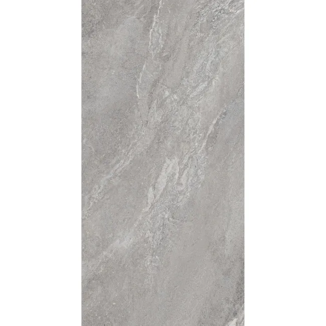 Strond Dolphin Grey Marble Effect Large Matt Porcelain Tile 120x60cm