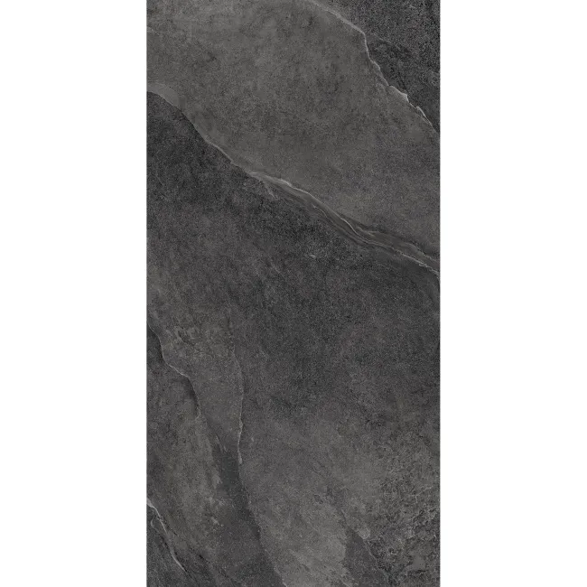 Alpen Graphite Slate Effect Matt Italian Porcelain Tile 120x60cm