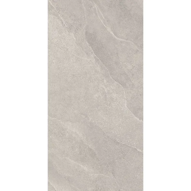 Alpen Grey Slate Effect Matt Italian Porcelain Tile 60x30cm