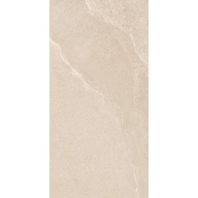 Alpen Beige Slate Effect Matt Italian Porcelain Tile 60x30cm