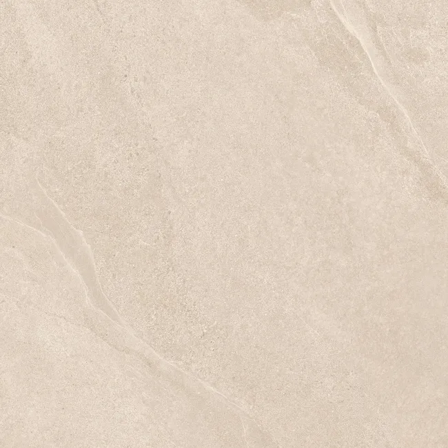 Alpen Beige Slate Effect Matt Italian Porcelain Tile 60x60cm