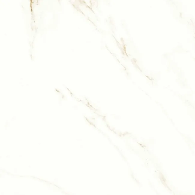 Carrara Gold Marble Effect Gloss Ceramic Tile 45x45cm