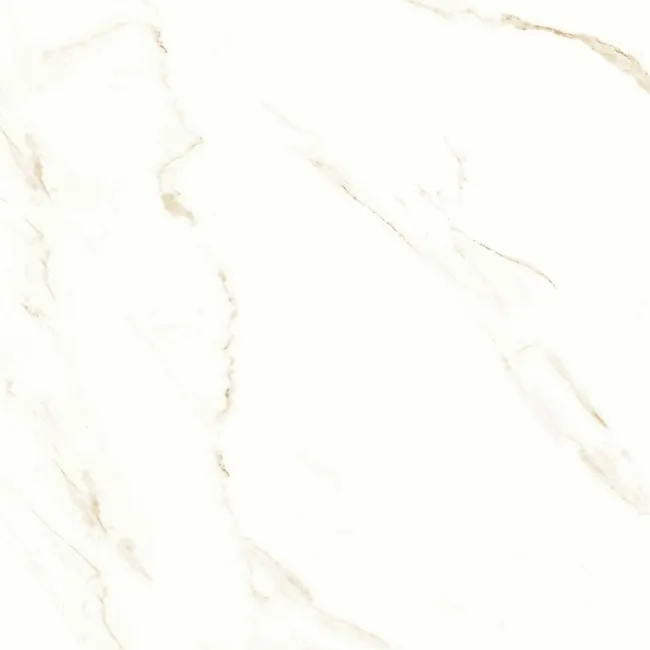 Carrara Gold Marble Effect Gloss Ceramic Tile 45x45cm