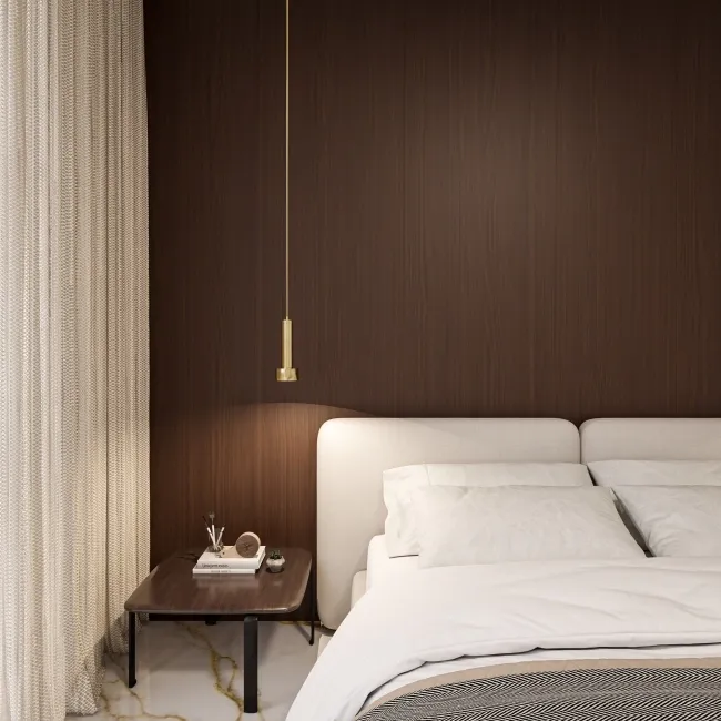 TrueTouch Walnut Wood Effect Composite Wall Panels