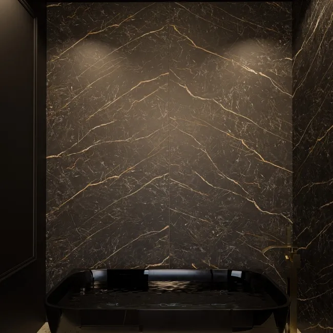 TrueTouch Marquina Marble Effect Composite Wall Panels