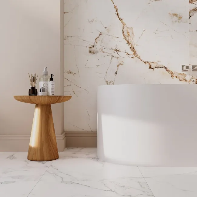 TrueTouch Bellagio Gold Marble Effect Composite Wall Panels