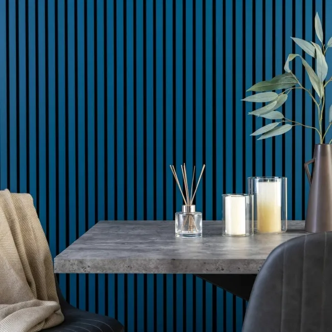 Trepanel® Denim Blue Acoustic Wall Panels