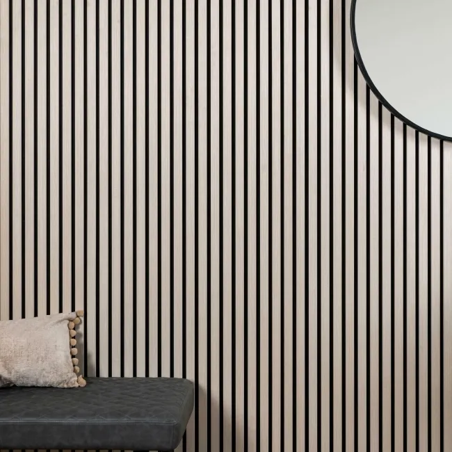 Trepanel® Light Oak Acoustic Wood Wall Panels