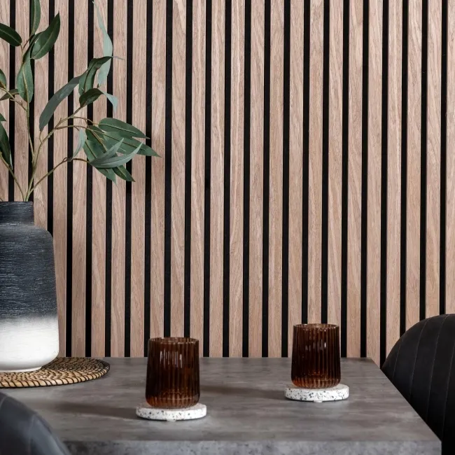 Trepanel® Birch Light Brown Acoustic Wood Wall Panels