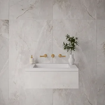 Toscana Perla Stone Effect Matt Porcelain Slab 150x75cm