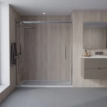 TrueTouch Noche Travertine Effect Composite Wall Panels