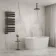 The Rock Breccia Marble Effect Italian Large Matt Porcelain Slab 278x120cm