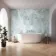 Onice Azzurro Onyx Marble Effect Italian Large Honed Porcelain Tile 120x60cm